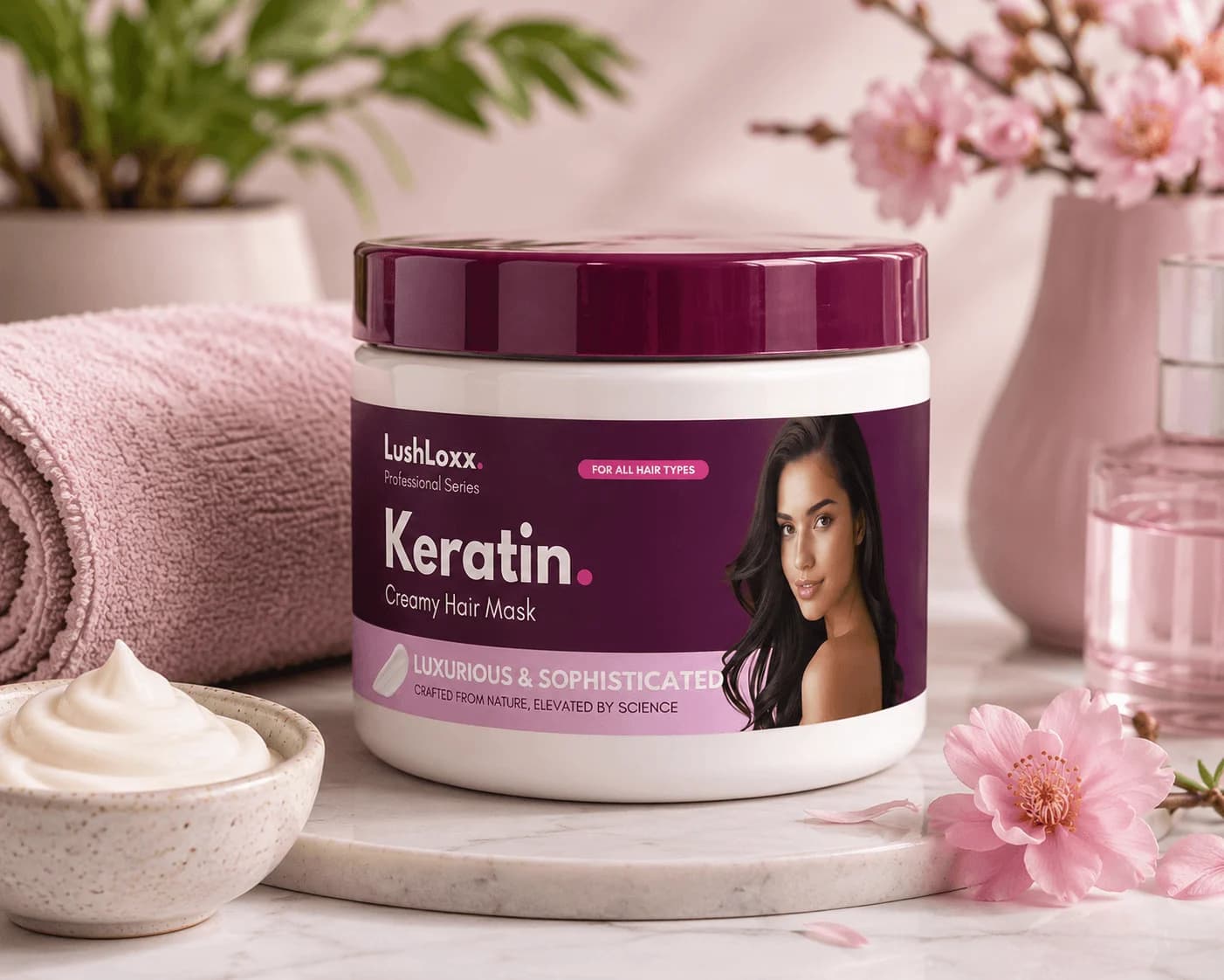Keratin Creamy Hair Mask - 250ml